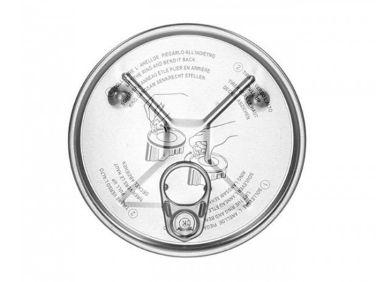 Aluminum Easy Open End 401# oil cover
