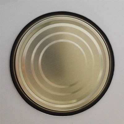 Golden Lacquer Aluminum Ends for Metal Cans or Paper Cans